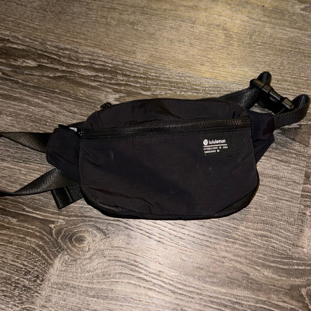 Lululemon Black Belt Bag